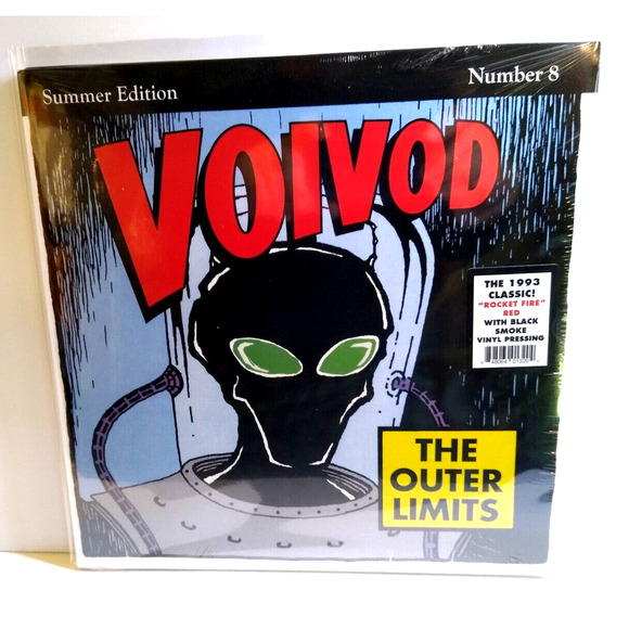 Voivod The Outer Limits Colored Vinyl LP Record Thrash Heavy Metal New Red Swirl - Picture 1 of 5